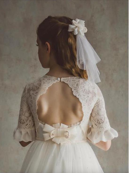 Vestidos largos de comunión 2026