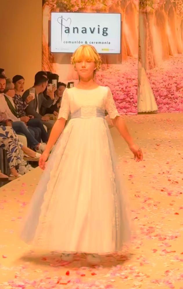Vestido Comunión 2026 Anavig 6400