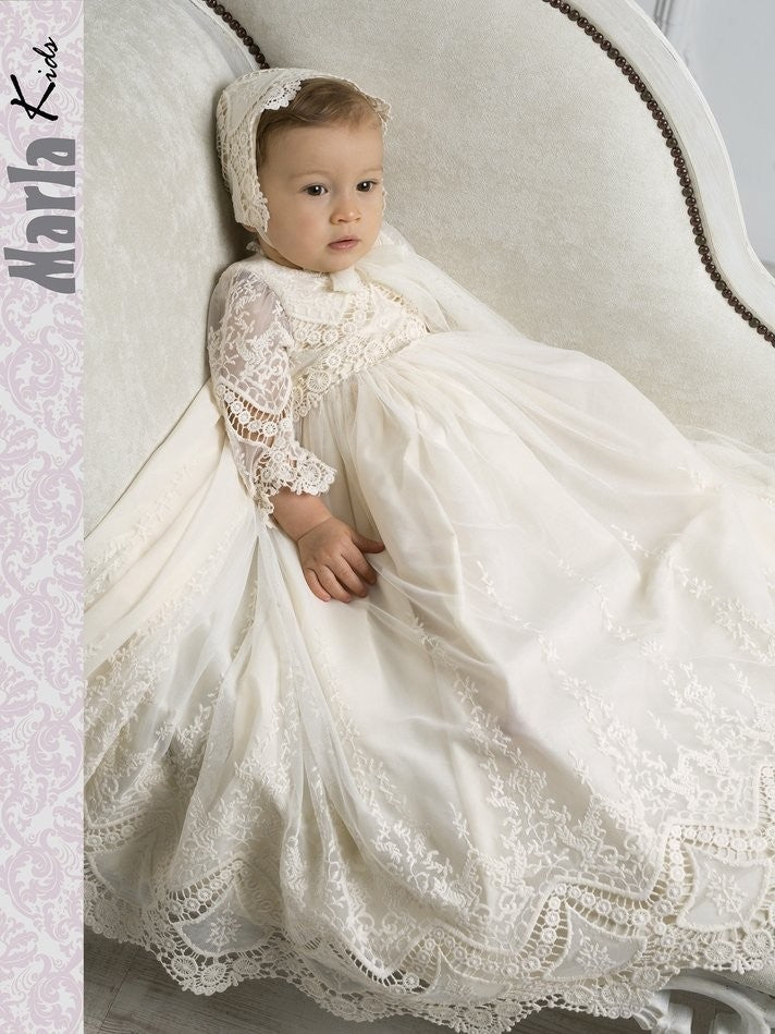 Faldón Bautizo con capota M210 Marla – Los3ositos