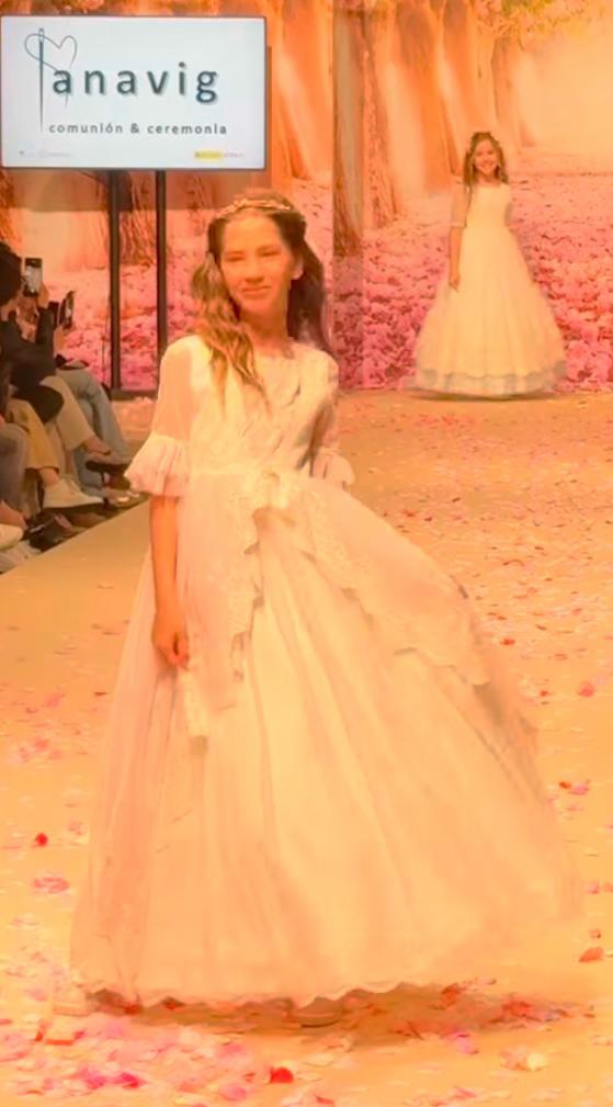 Vestido Comunión 2026 Anavig 6426