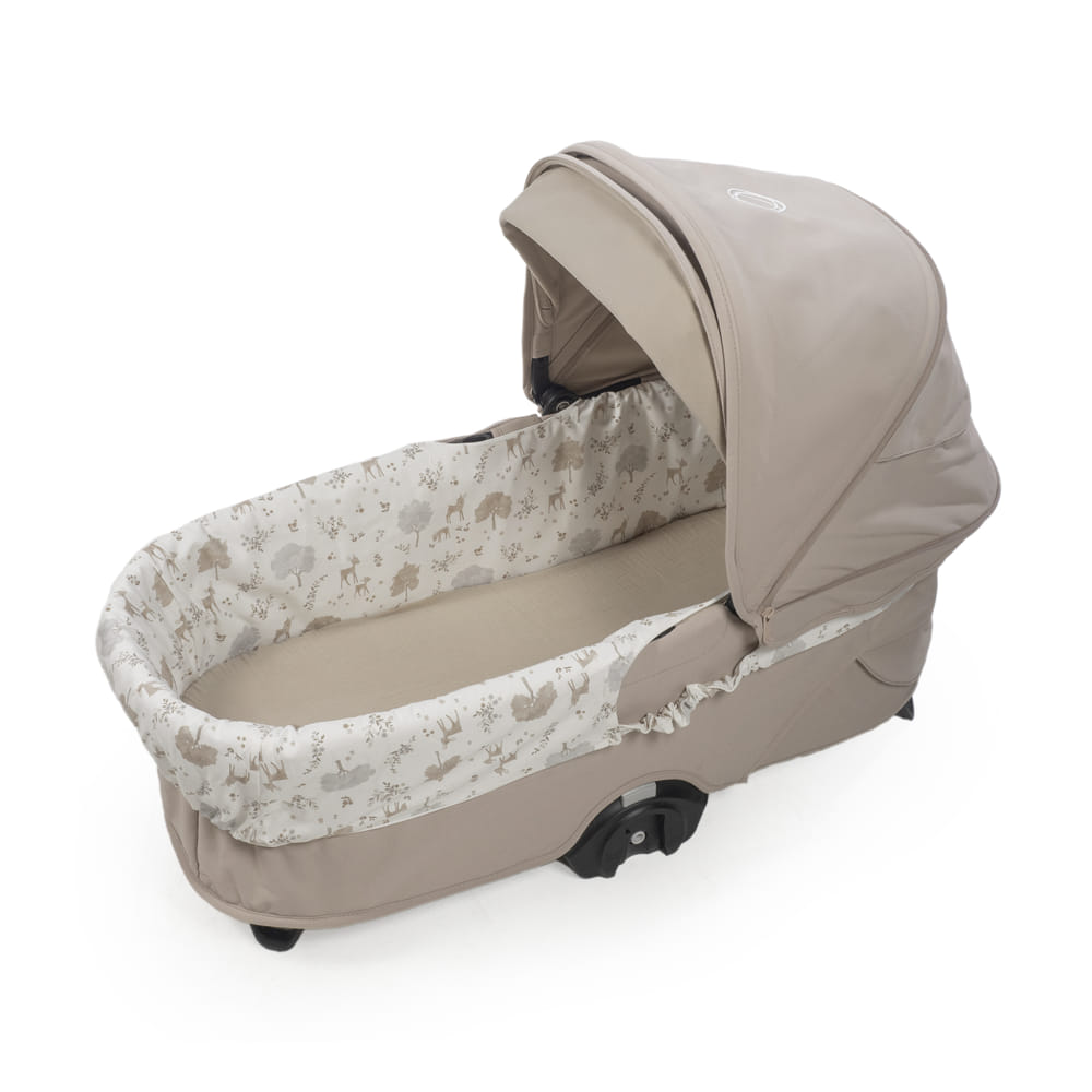 Cubre cuco con vuelta y sábana bajera ajustable Nara Pasito a Pasito