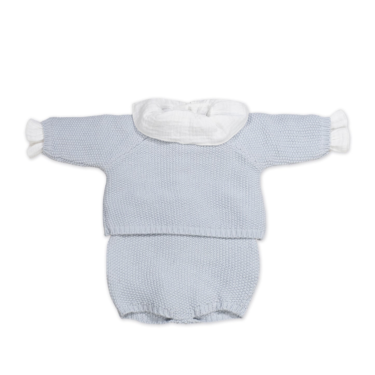 Set Tricot de 3 piezas recién nacido Pasito a Pasito