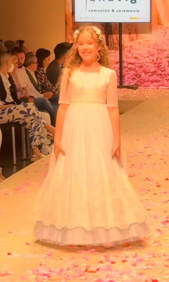 Vestido Comunión 2026 Anavig 6401