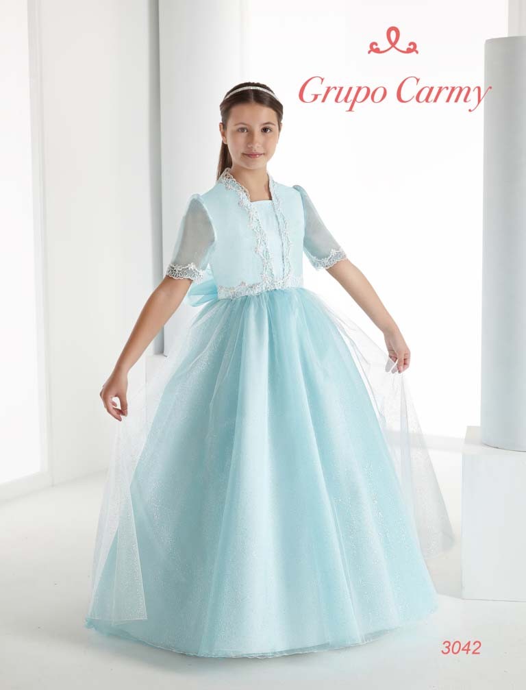 Vestido Largo Ceremonia Dama Carmy 3042