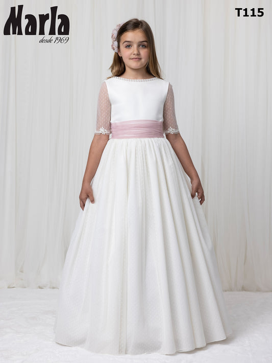 Vestido Comunión Marla T115