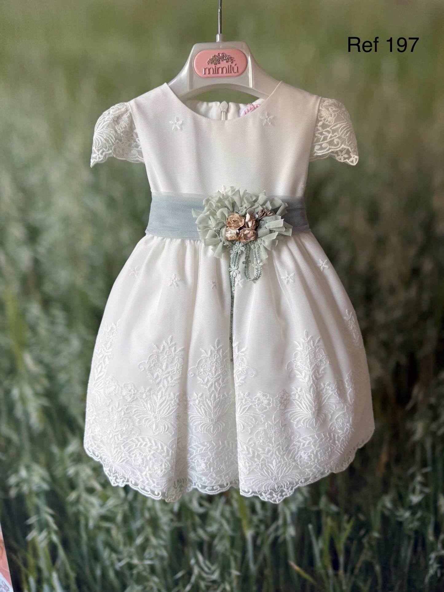 Vestido Bebé Ceremonia 2025 Mimilú 197