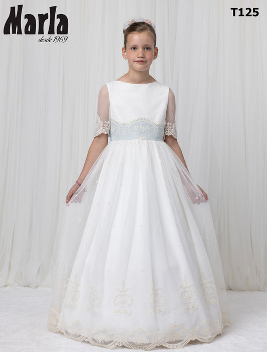 Vestido Comunión 2026 Marla T125