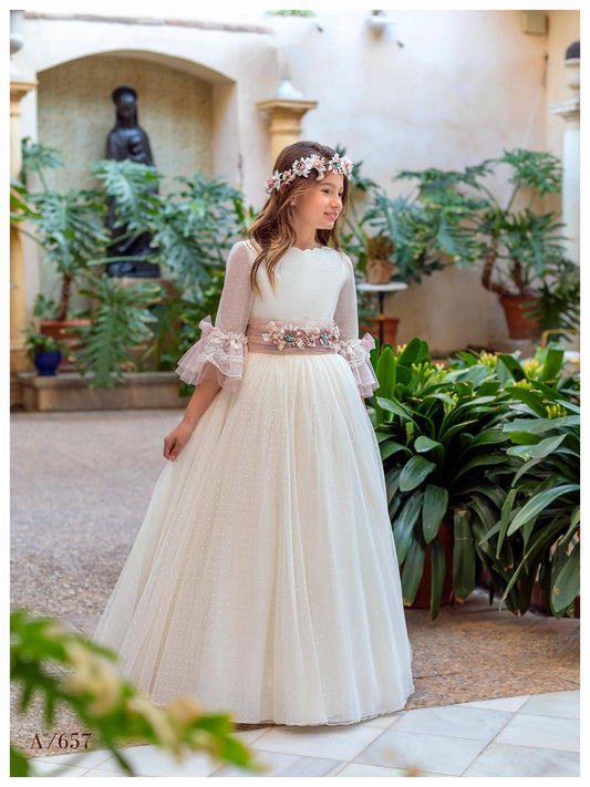 Vestido Comunión Aire Barcelona A657
