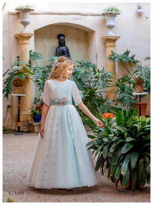 Vestido Comunión Aire Barcelona A660