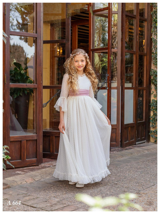 Vestido Comunión Aire Barcelona A664