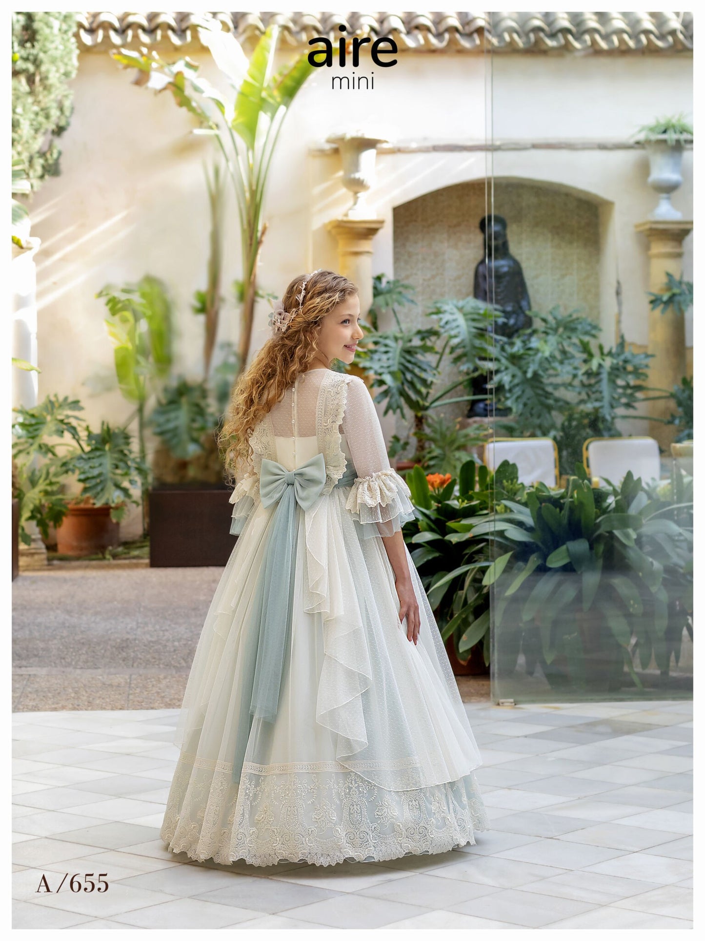 Vestido Comunión Aire Barcelona A655