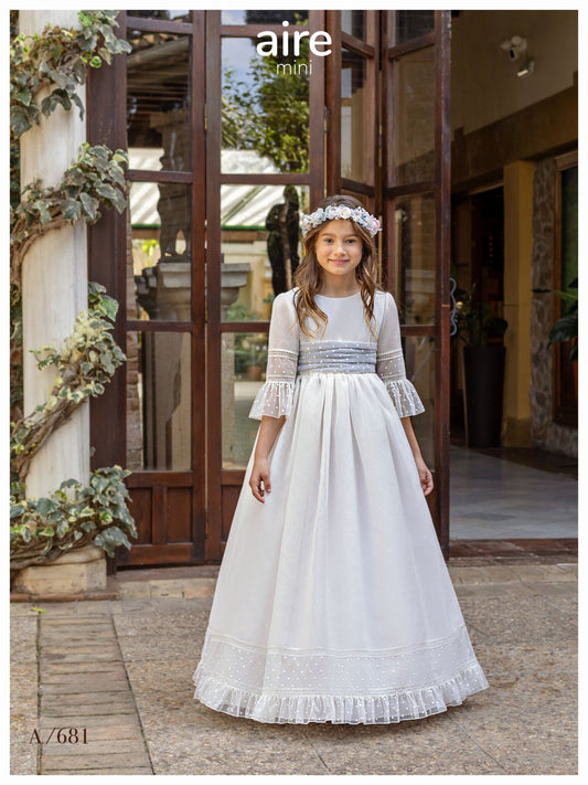 Vestido Comunión Aire Barcelona A681