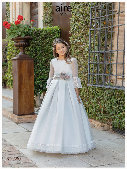 Vestido Comunión Aire Barcelona A680