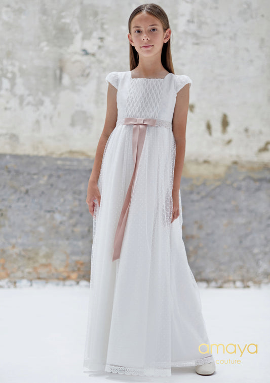 Vestido Comunión Amaya Couture 587041