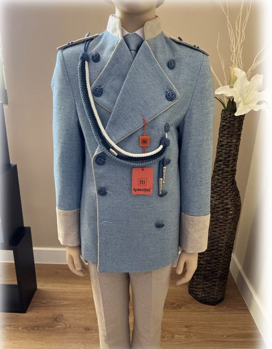 Traje Comunión 2026 PRINCE Azul Fydacttex