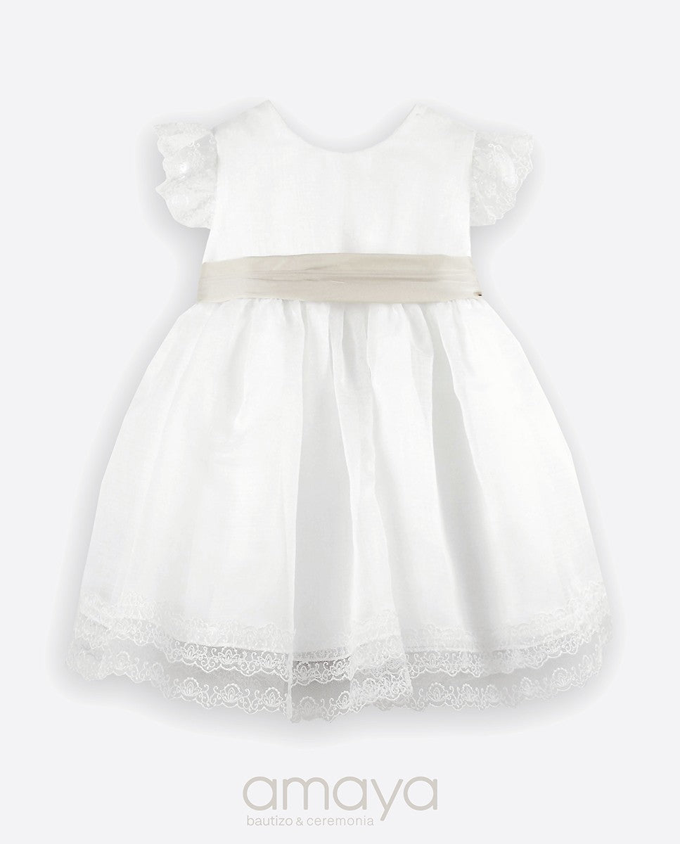 Vestido Bebé Ceremonia Amaya 190022mc