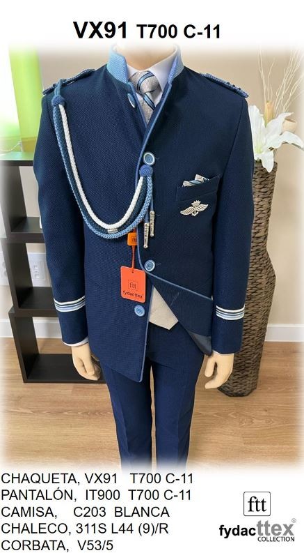 Traje Comunión 2026 Almirante VX91 Fydacttex