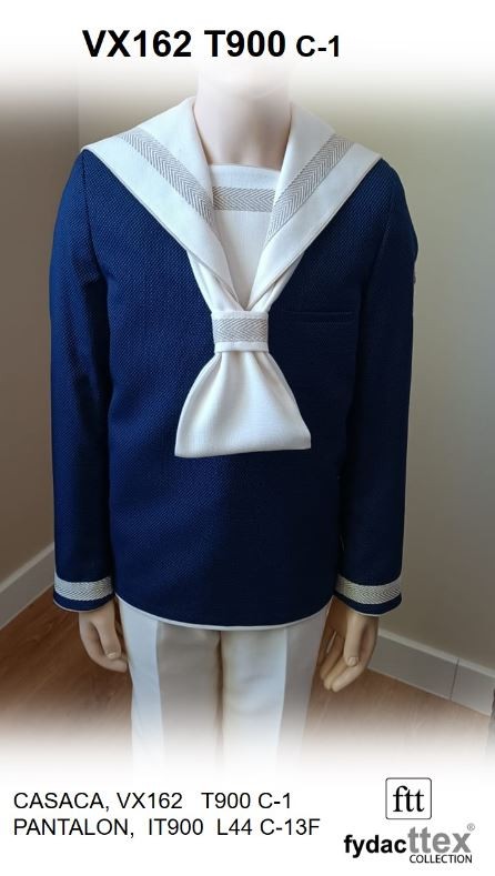 Traje Comunión 2026 Marinero VX162 Fydacttex