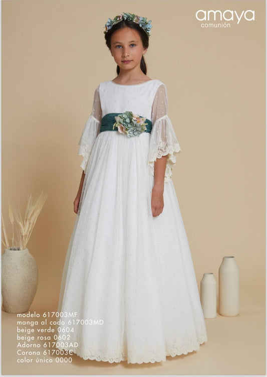 Vestido Comunión Amaya 617003MF Mariela