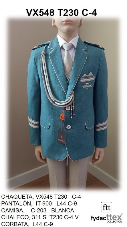 Traje Comunión 2026 Almirante Fydacttex VX548