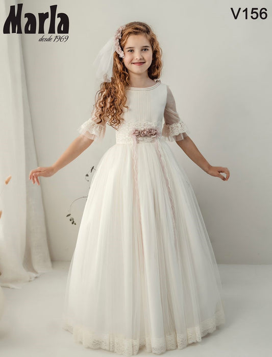 Vestido Comunión 2026 Marla V156