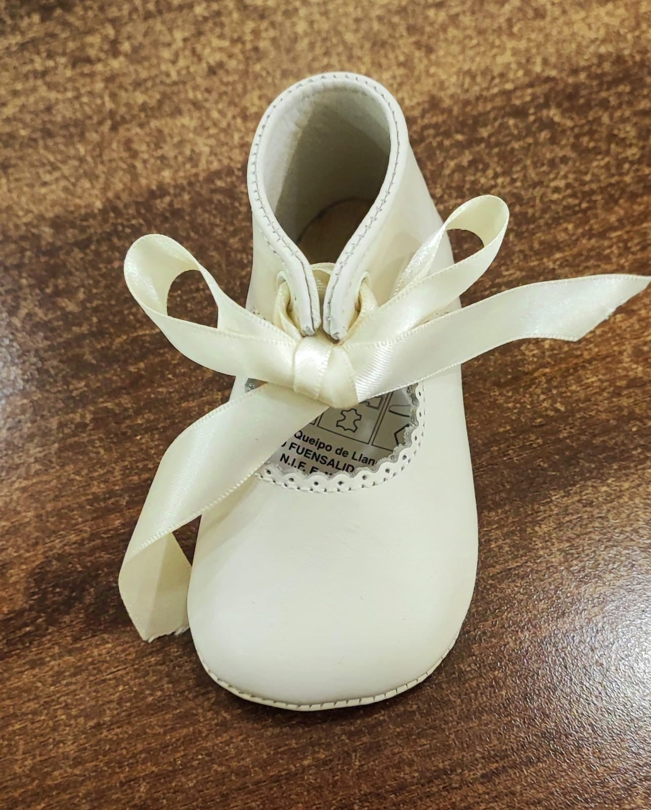 Zapato bebé Angelito sin suela piel Los3ositos