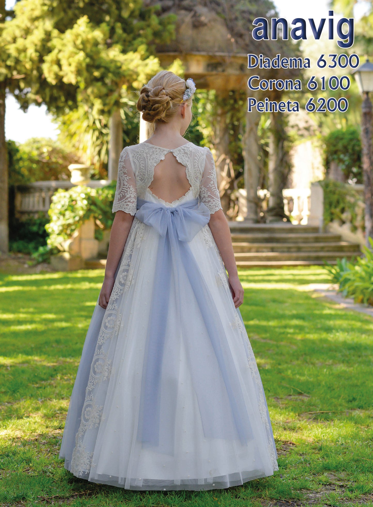 Vestido Comunión 2026 Anavig 6400