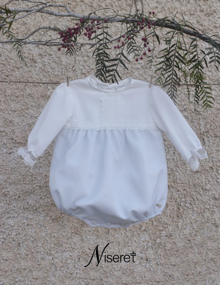 Pelele Bautizo 5547 Niseret