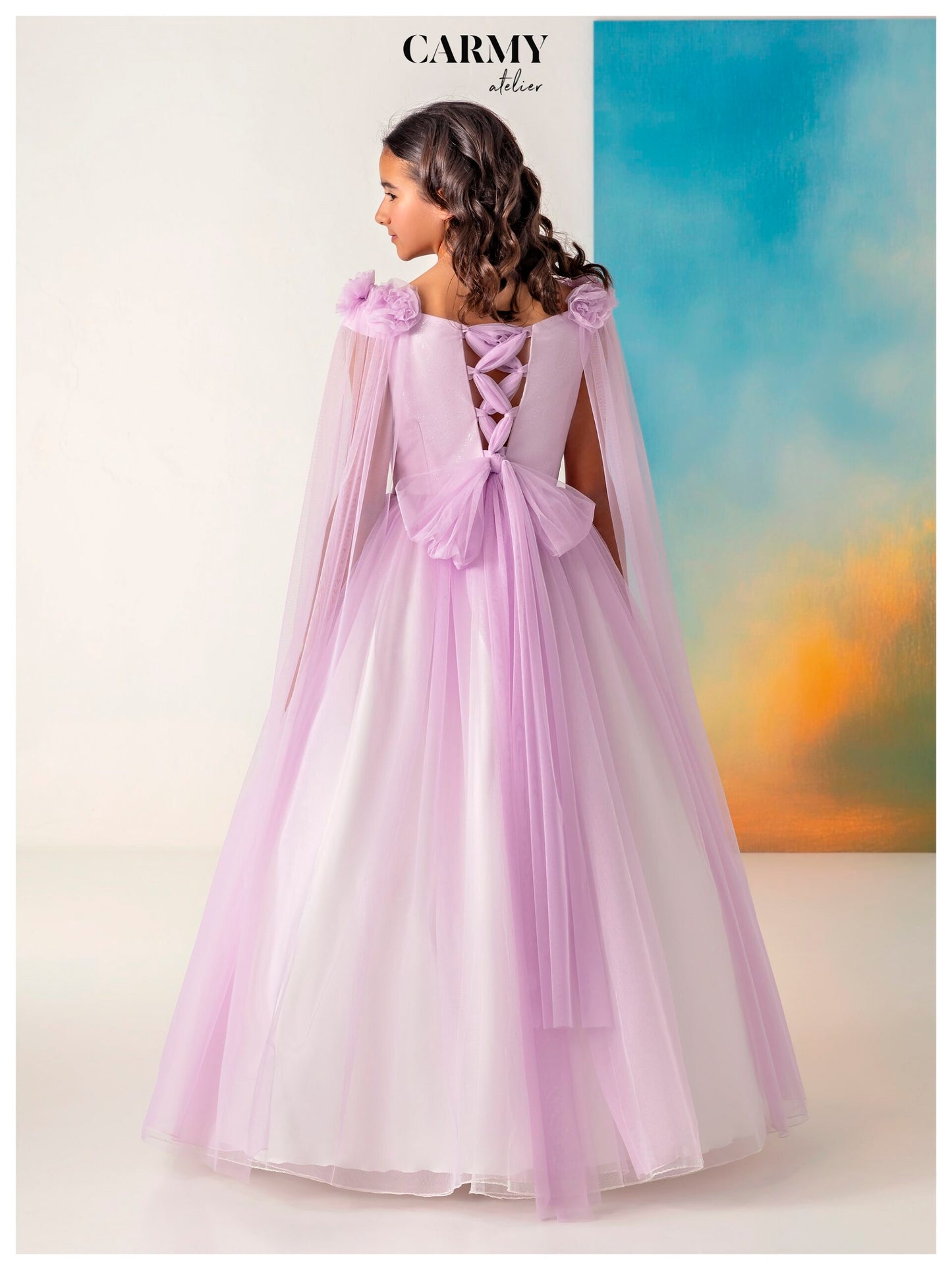Vestido Largo Ceremonia Dama Carmy 5950