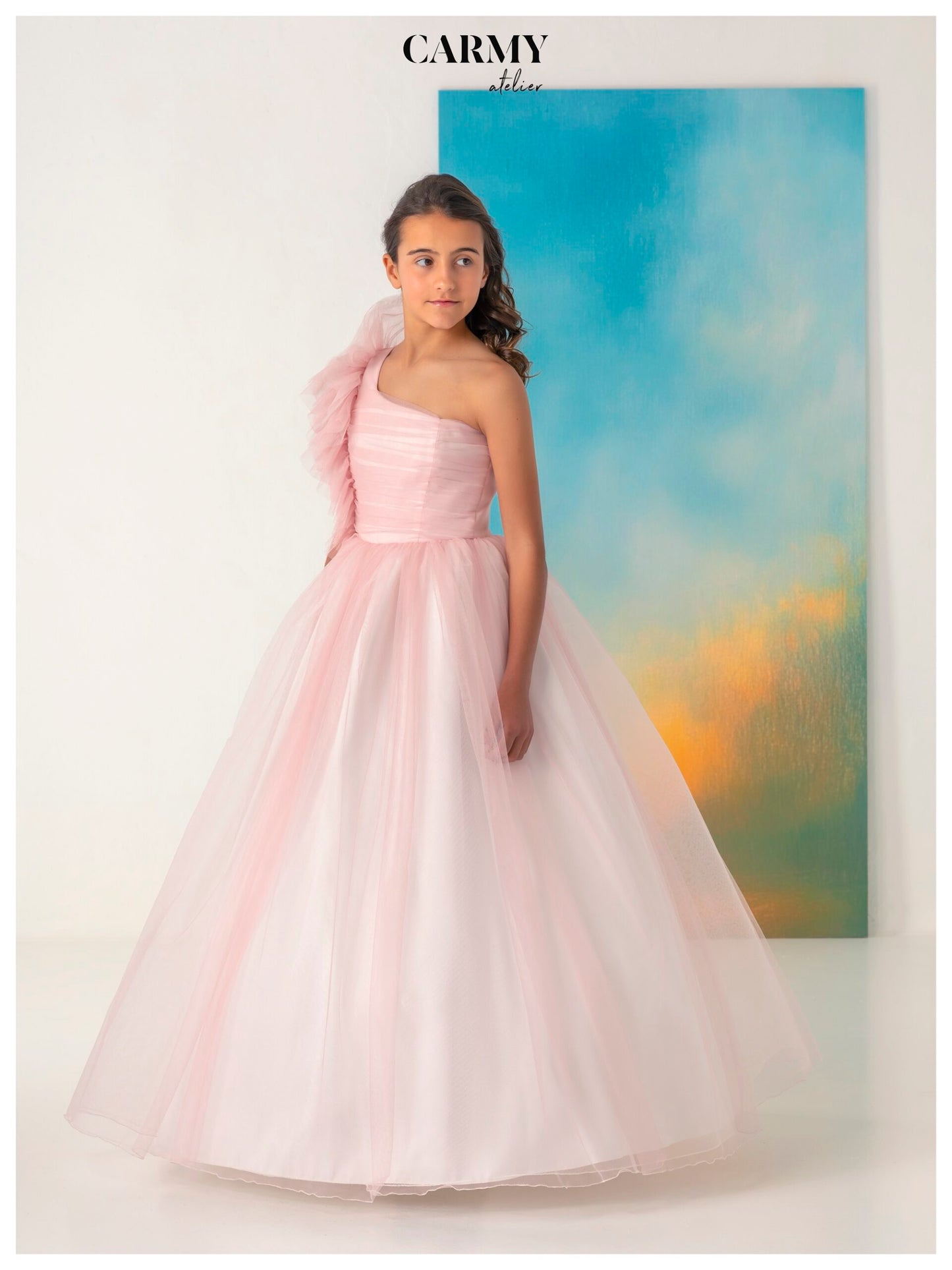 Vestido Largo Ceremonia Dama Carmy 5952