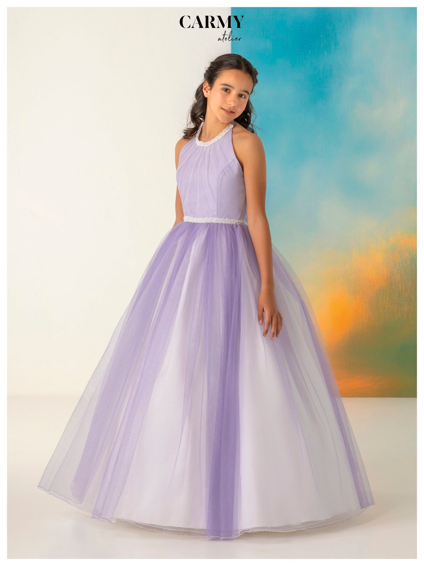 Vestido Largo Ceremonia Dama Carmy 5953