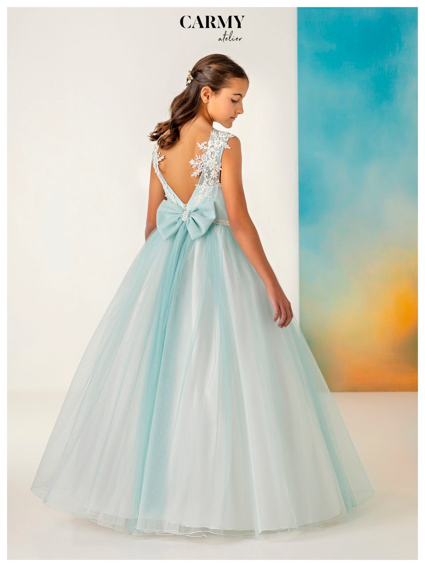 Vestido Largo Ceremonia Dama Carmy 5954