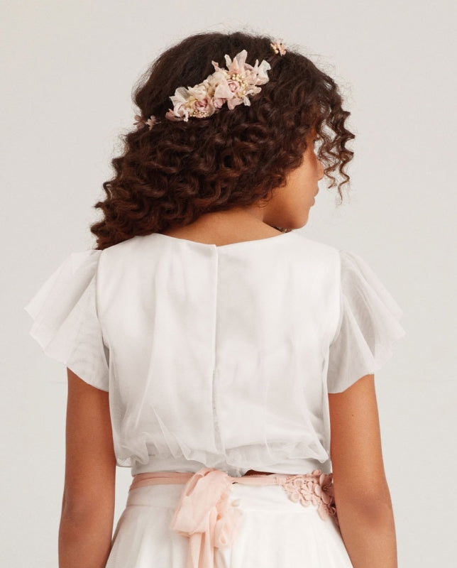 Conjunto Comunión Pantalón y Top 2024 Amaya