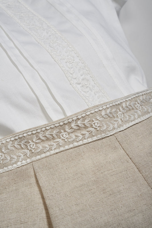 Conjunto Bautizo Dolce Linen 632115 Amaya
