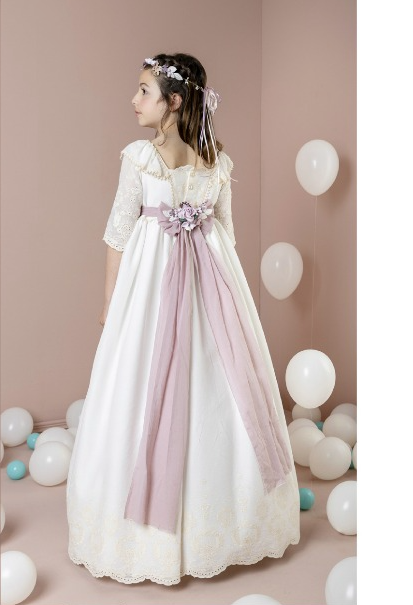 Vestido Comunión 2026 Lilus 40127