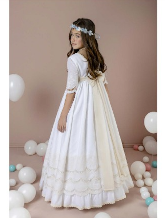 Vestido Comunión 2026 Lilus 40121