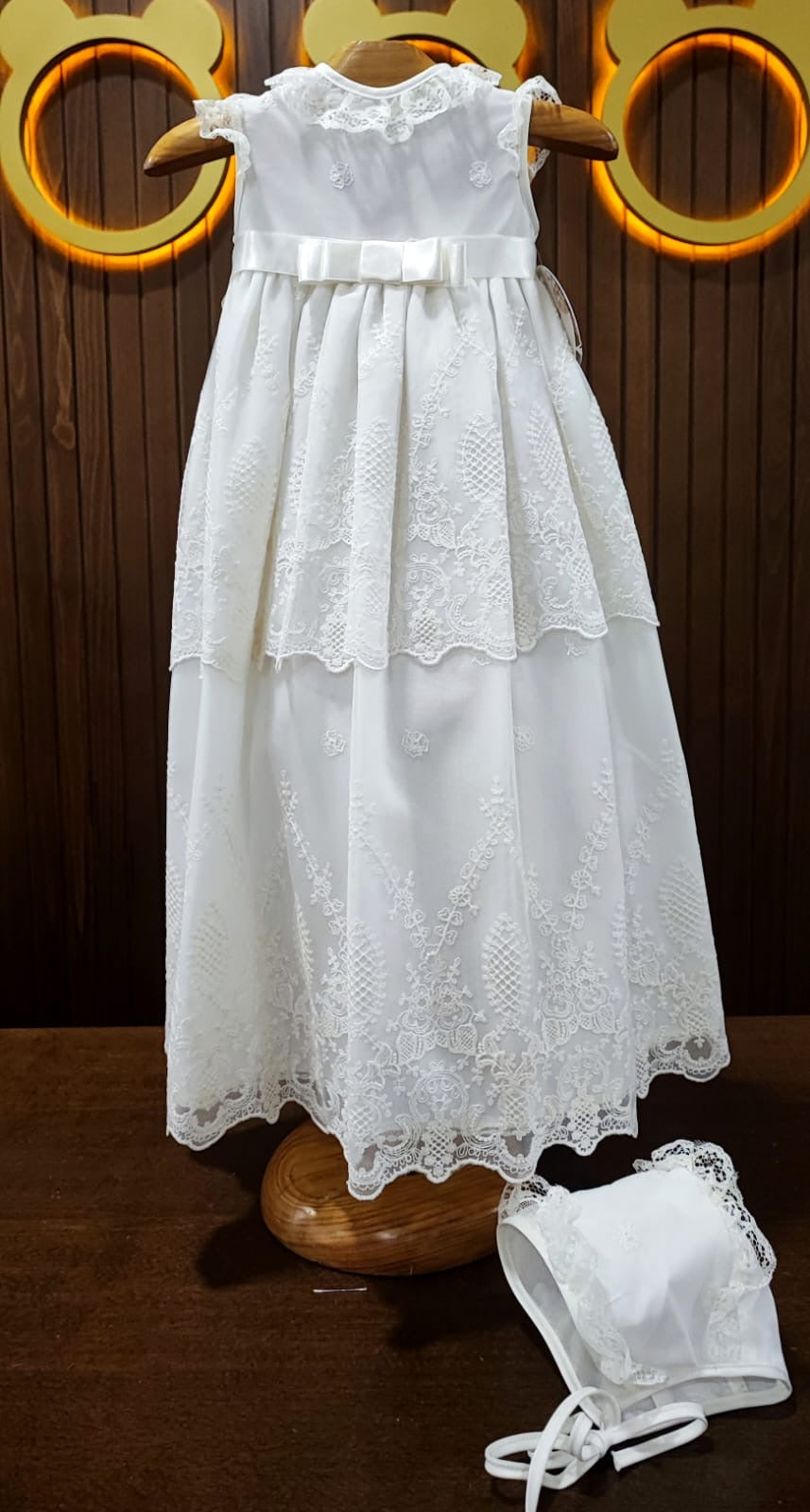 Faldón Bautizo con Capota 23119 Lilus