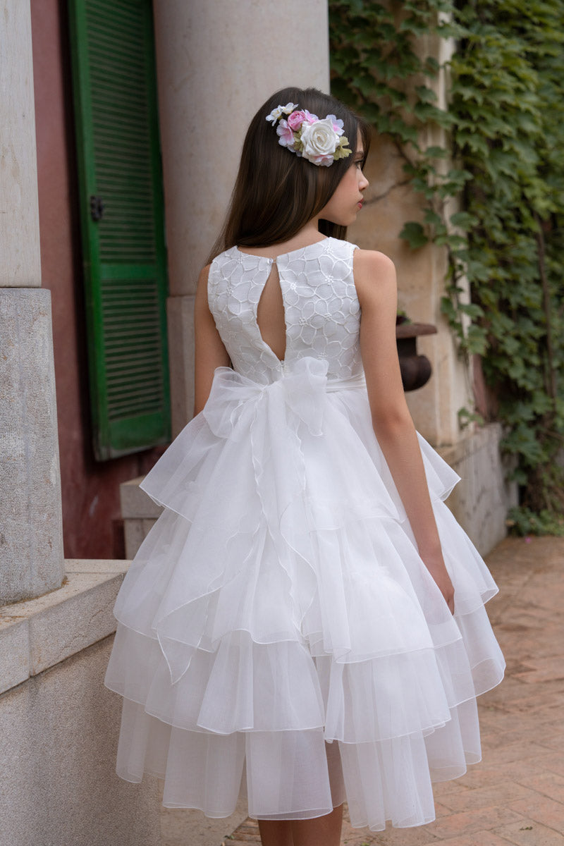 Vestido Comunión Corto Mimilú 573