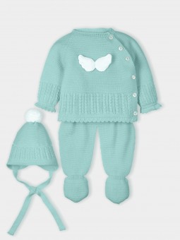 Knitted Baby Set...