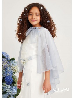 First Communion Tulle Cape...