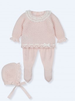 Knitted Set 3p Cala Millor...