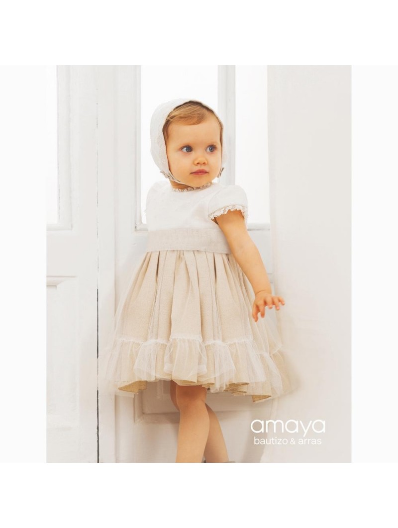 Vestido Bebé Atemporal 532091 Amaya
