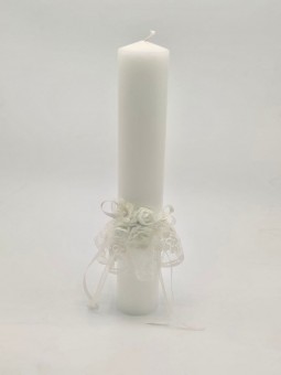 Christening Candle Los3ositos