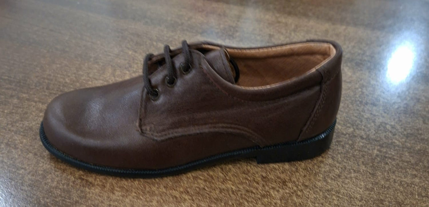 Zapato Niño Cordón Piel 31-40