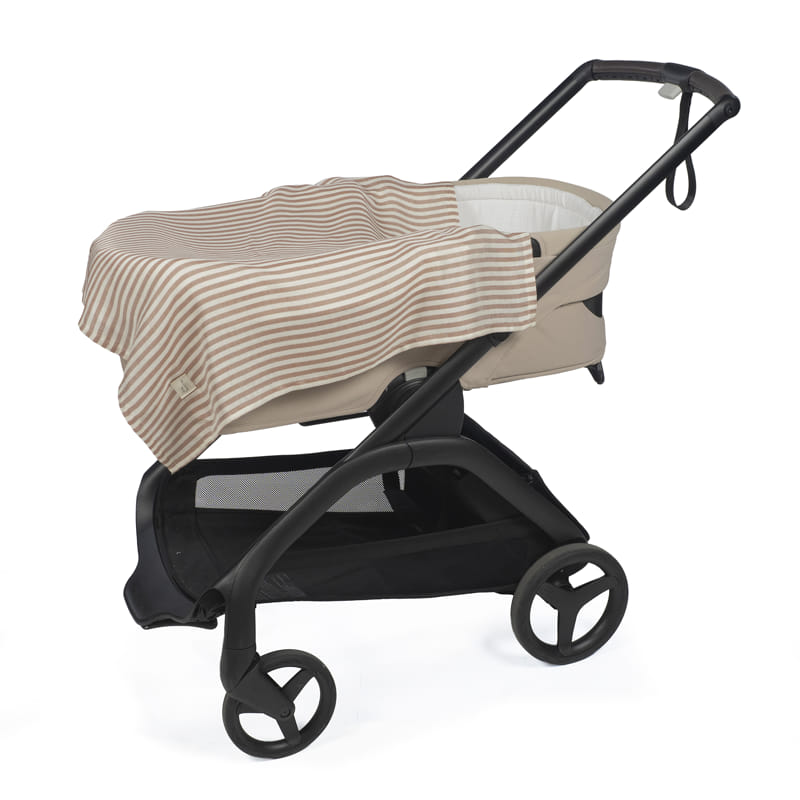 Pack Muselinas Praliné Vichy/Rayas Walking Mum