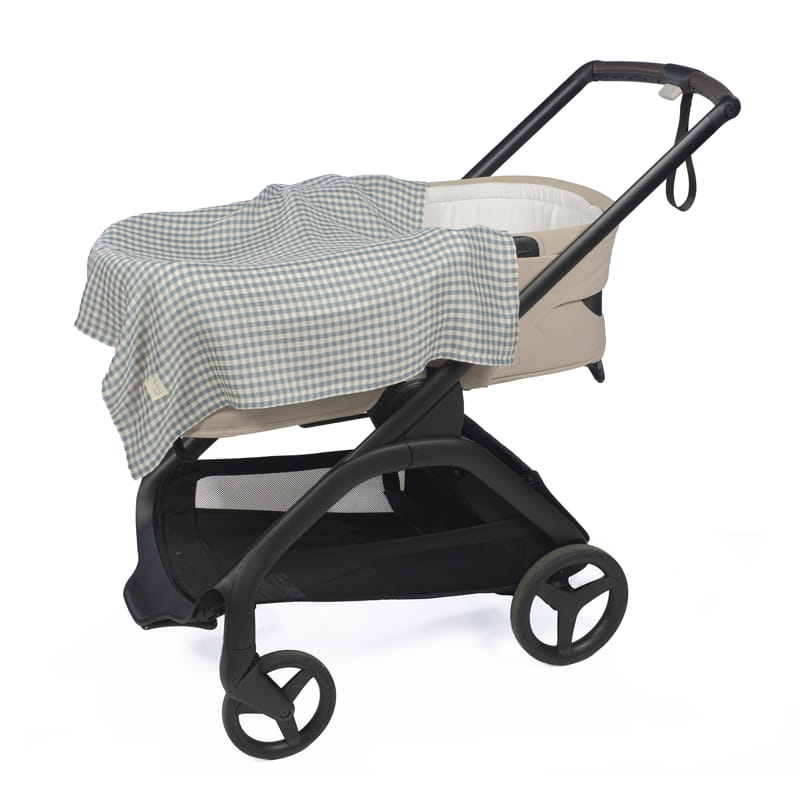 Pack Muselinas Praliné Vichy/Rayas Walking Mum