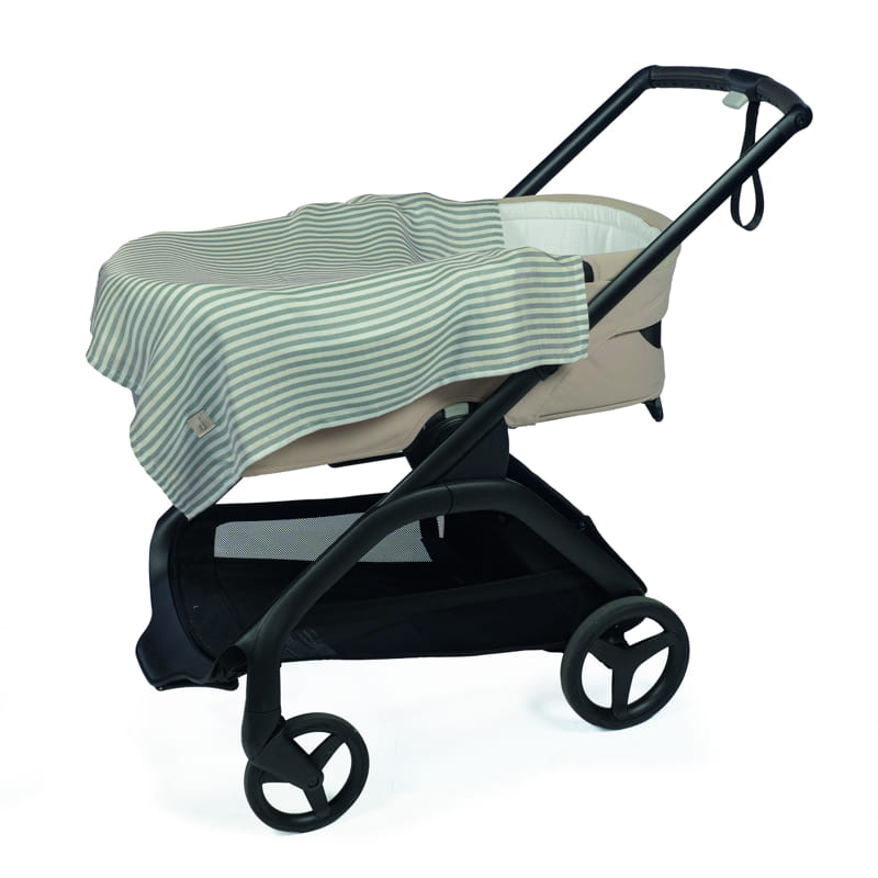 Pack Muselinas Praliné Vichy/Rayas Walking Mum