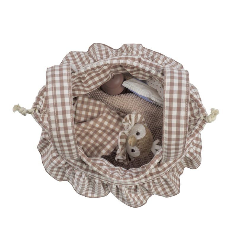 Bolso Bucket Praliné Walking Mum