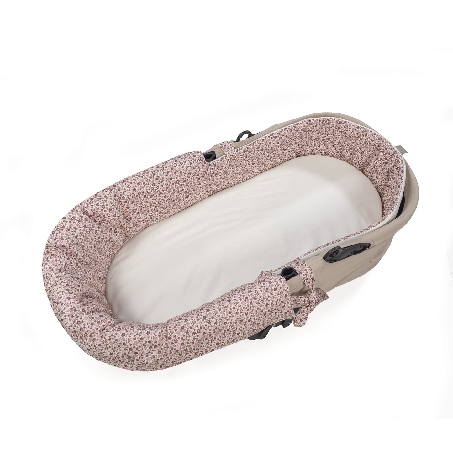 Cubre Cuco Dual+Sabana Bajera Cherry Pasito a Pasitp