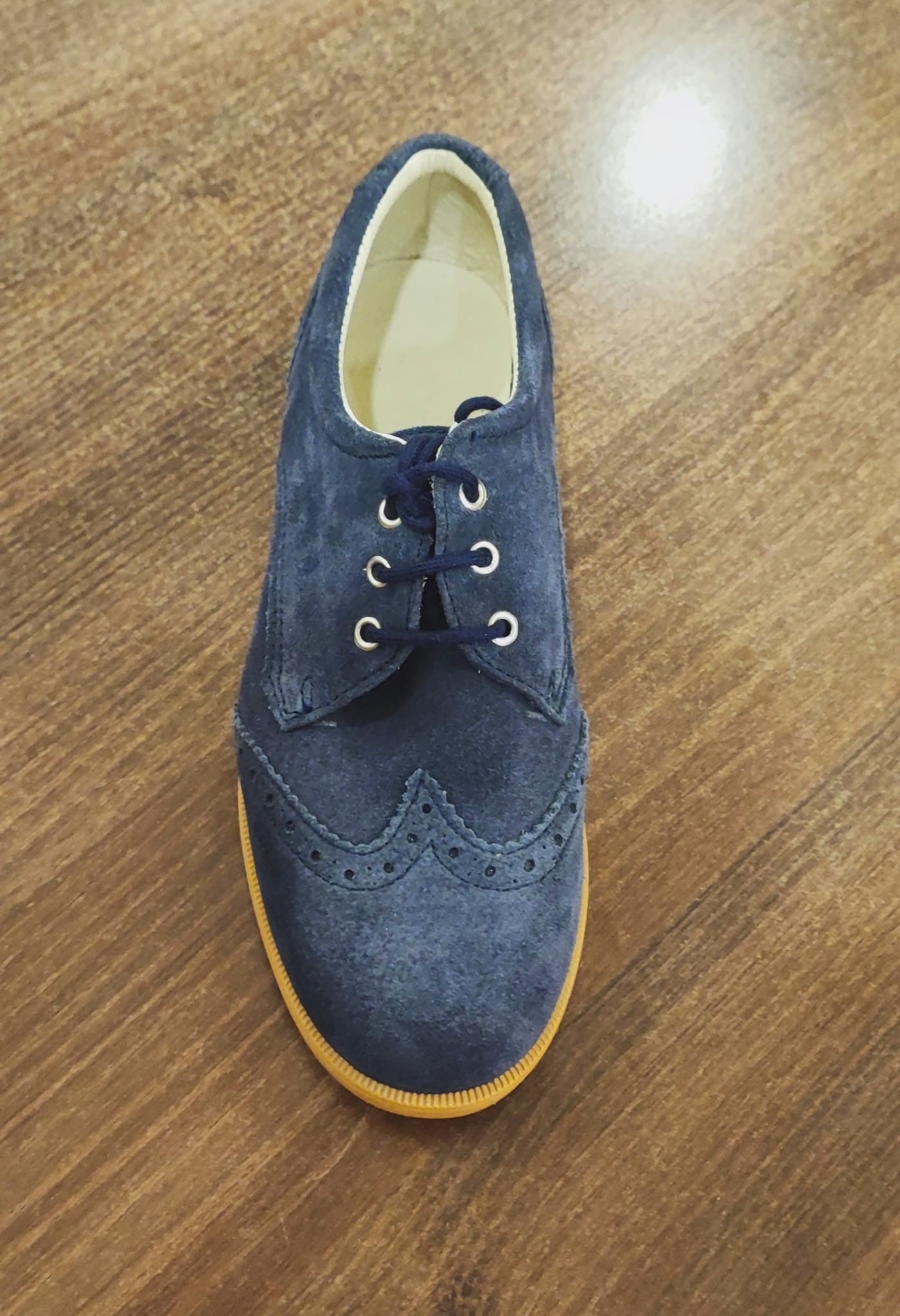 Zapato Niño Cordón Piel Serraje 31-40